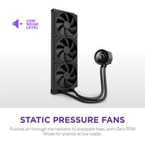 360mm liquid cooler - NZXT Kraken Plus 360 Juodas (Black) - 7 nuotrauka