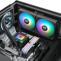 liquid cooler - Thermaltake LA240 ARGB Sync AIO Vandens Aušintuvas Juodas (Black) - 2 nuotrauka