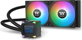 vandes ausintuvai procesoriaus - Thermaltake LA240-S ARGB 120mm Vandens Aušintuvas Juodas (Black) - 2 nuotrauka