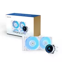 liquid cooler - Chieftec ICEBERG 240-RGB-W White - 2 nuotrauka