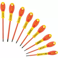 elektriko rinkinys - Stanley Fatmax VDE el. atsuktuvų rink. 10 vnt., 1000V - 2 nuotrauka