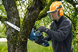 grandinini - Bosch GKE 18V-40 grandininis pjūklas SOLO - 2 nuotrauka