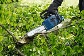 grandinini - Bosch GKE 18V-40 grandininis pjūklas SOLO - 4 nuotrauka