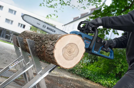 grandinini - Bosch GKE 18V-40 grandininis pjūklas SOLO - 6 nuotrauka