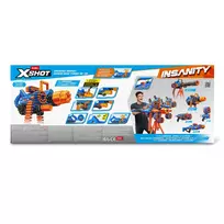 blaster - Zuru XSHOT Insanity Blaster Smoke N Barrel su 72 šoviniais - 4 nuotrauka