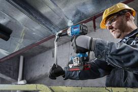 bosch akumuliatoriai pakrovejai - Smūginis veržliasukis Bosch GDS 18V-350 Professional; 18 V (be akumuliatoriaus ir pakrovėjo) - 5 nuotrauka