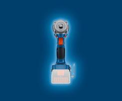 bosch akumuliatoriai pakrovejai - Smūginis veržliasukis Bosch GDS 18V-350 Professional; 18 V (be akumuliatoriaus ir pakrovėjo) - 9 nuotrauka