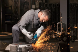 bosch kampini - Bosch GWS 12-125 P - 3 nuotrauka