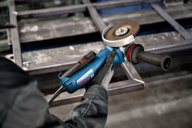 bosch kampini - Bosch GWS 12-125 P - 6 nuotrauka