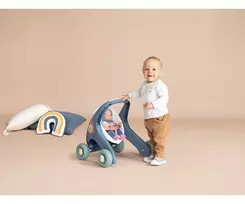 1 in 1 vezimeliai - Smoby 3-in-1 vaikštynė su lėle - 3 nuotrauka