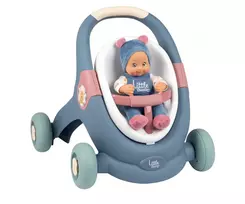 1 in 1 vezimeliai - Smoby 3-in-1 vaikštynė su lėle - 5 nuotrauka