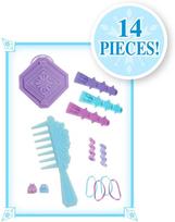 rinkinys - Just Play Disney Frozen 2 Elza plaukų modeliavimo galva su priedais, 32806 - 2 nuotrauka