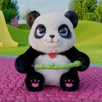 cocot - Interaktyvi pliušinė panda Hasbro FurReal Coco, balta/juoda (272-28166) - 3 nuotrauka
