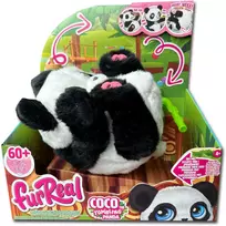 cocot - Interaktyvi pliušinė panda Hasbro FurReal Coco, balta/juoda (272-28166) - 4 nuotrauka