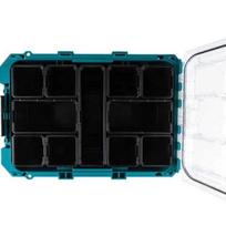 irankiu dirzas makita - Gili vidutinio dydžio smulkių priedų dėžė Makita P-91045, 387x562x163 mm - 4 nuotrauka