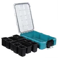 irankiu dirzas makita - Gili vidutinio dydžio smulkių priedų dėžė Makita P-91045, 387x562x163 mm - 5 nuotrauka