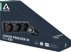 420 - Arctic Liquid Freezer III Pro 420 Juodas (Black) - 3 nuotrauka