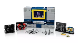 lego konstruktoriai - LEGO Icons Transformers: Garso banga 10358 - 7 nuotrauka
