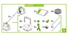 gravitrax - Ravensburger GraviTrax Zipline - 2 nuotrauka