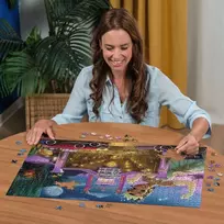 ravensburger disney puzzle - Ravensburger Disney Castle Tiana, 1000 det. - 3 nuotrauka