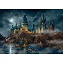 harry potter puzzle - Schmidt Spiele Thomas Kinkade Studios Wizarding World Harry Potter Hogwarts Castle, 1000 det. - 2 nuotrauka