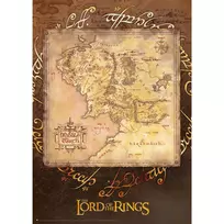 ziedu valdovas - Schmidt Spiele dėlionė Lord of the Rings Middle Earth 1000 vnt. - 2 nuotrauka