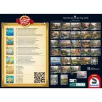 delione 3 - Schmidt Spiele Thomas Kinkade Studios Santa's Silent Night, 1000 det. - 2 nuotrauka