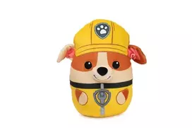pliusiniai zaislai suo - Pliušinis žaislas šuo Gund Paw Patrol Rubble, rudas/geltonas, 30 cm - 2 nuotrauka