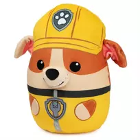 pliusiniai zaislai suo - Pliušinis žaislas šuo Gund Paw Patrol Rubble, rudas/geltonas, 30 cm - 5 nuotrauka