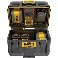 charger pakrovejas - DeWalt TOUGHSYSTEM DWST83471-QW, 18/54 V, 2x4A, Įkroviklis - 4 nuotrauka