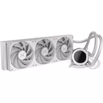 120mm liquid cooler - Krux HydroGlance 360 ARGB LCD Baltas (White) - 3 nuotrauka