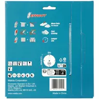 medienos pjovimo diskai - Pjovimo diskas Makita B-62985-2; 165x1,4x20 mm; Z25; 23°; 2 vnt. - 2 nuotrauka