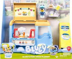 bluey figures - Žaislinė figūrėlė, su priedais Moose Toys Bluey Food Truck, įvairių spalvų - 7 nuotrauka