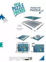 puzzle remeliai - Ravensburger Puzzle Frame 17901, 1000 det. - 3 nuotrauka