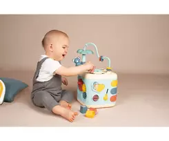 veiklos kubas - Smoby Little Smoby Explor Cube, 40 cm, įvairių spalvų (Various Colors) - 4 nuotrauka