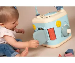 veiklos kubas - Smoby Little Smoby Explor Cube, 40 cm, įvairių spalvų (Various Colors) - 6 nuotrauka