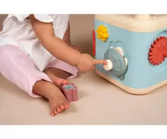 veiklos kubas - Smoby Little Smoby Explor Cube, 40 cm, įvairių spalvų (Various Colors) - 7 nuotrauka