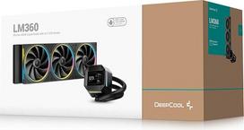 procesoriau ausinimas - Deepcool LM360 Juodas (Black) Procesoriaus Aušinimo skysčiu rinkinys - 3 nuotrauka