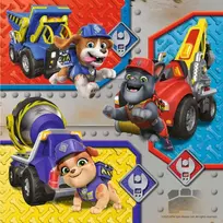 paw patrol puzzle - Ravensburger Paw Patrol Rubble & Crew Work Vehicles, 3 x 49 det. - 2 nuotrauka