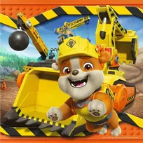 paw patrol puzzle - Ravensburger Paw Patrol Rubble & Crew Work Vehicles, 3 x 49 det. - 3 nuotrauka