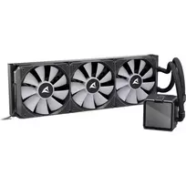 ausintuvai 120 - Sharkoon S100 ARGB Water Cooling Black - 3 nuotrauka