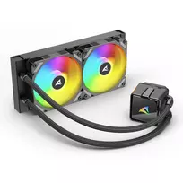 ausintuvai 120 - Sharkoon S50 ARGB Black - 4 nuotrauka