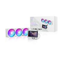 asus ausintuvas - Asus ROG RYUO IV 360 ARGB Wht - viskas viename vandens aušinimas, 12 cm (Balta) - 6 nuotrauka