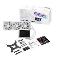 asus ausintuvas - Asus ROG RYUO IV 360 ARGB Wht - viskas viename vandens aušinimas, 12 cm (Balta) - 7 nuotrauka
