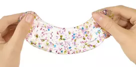 rainbow lele - MGA Rainbow High Rainbow Shimmers Bella lėlė 122395, 28 cm, Rožinė (Pink) - 4 nuotrauka