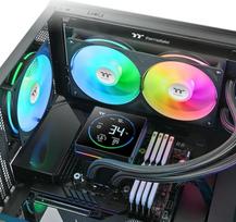 liquid cooler - Thermaltake TH240-S V3 ARGB Sync AIO Black - 2 nuotrauka