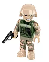 konstruktorius cobi - Cobi Armed Forces M1A2 Abrams 2622, plastikas - 5 nuotrauka