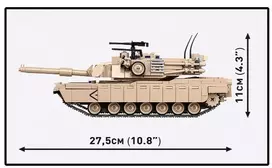 konstruktorius cobi - Cobi Armed Forces M1A2 Abrams 2622, plastikas - 6 nuotrauka