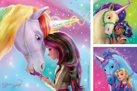 delione 3 - Ravensburger Unicorn Academy Magic and Friendship, 3 x 49 det. - 6 nuotrauka