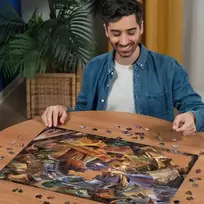 puzzle deliones 1000 - Ravensburger The Lord of the Rings Frodo's Journey, 50 x 70 cm, 1000 det. - 2 nuotrauka